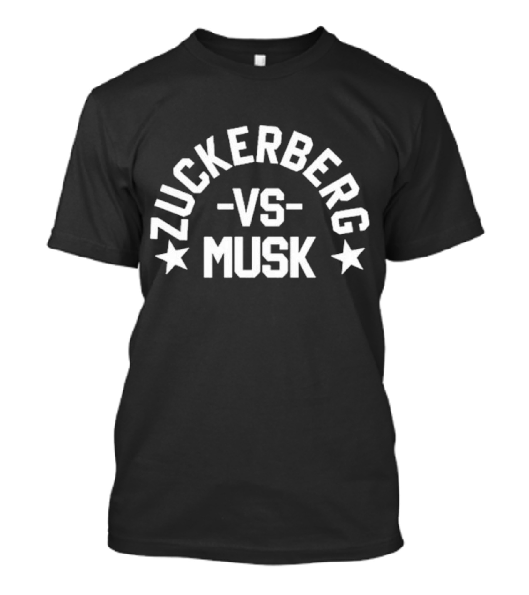 Zuckerberg Vs Musk UFC Star Battle Showdown T-Shirt