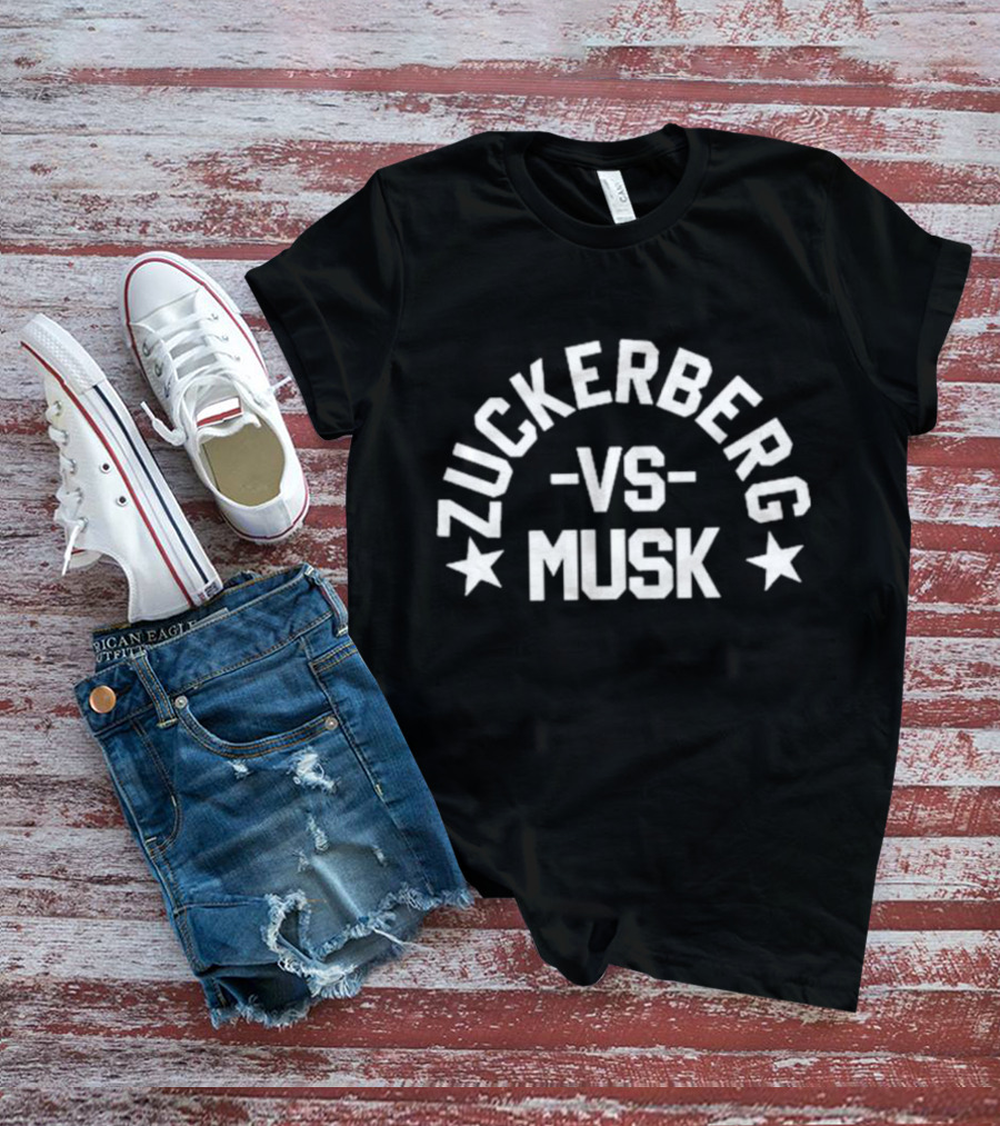 Zuckerberg Vs Musk UFC Star Battle Showdown T-Shirt