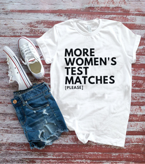 More Women's Test Matches Please England's Barmy Army T-Shirt