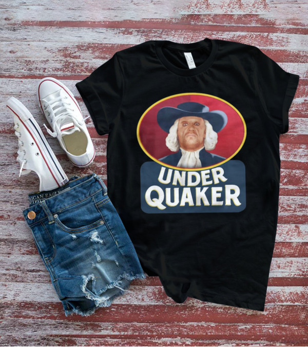 Quaker Oats Logo Parody Under Quaker T-Shirt