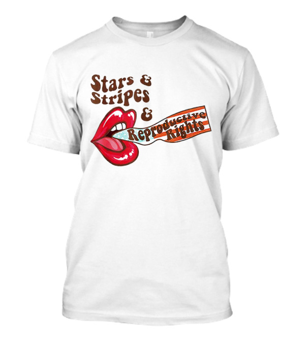 Stars Stripes And Reproductive Rights American Voices T-Shirt
