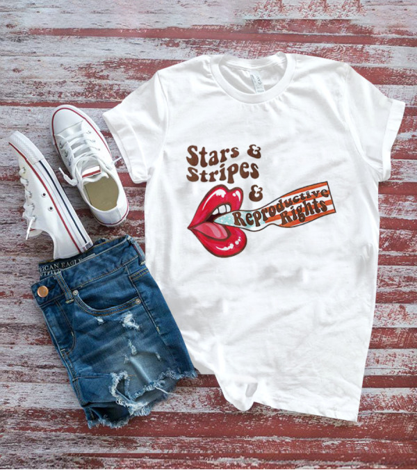 Stars Stripes And Reproductive Rights American Voices T-Shirt