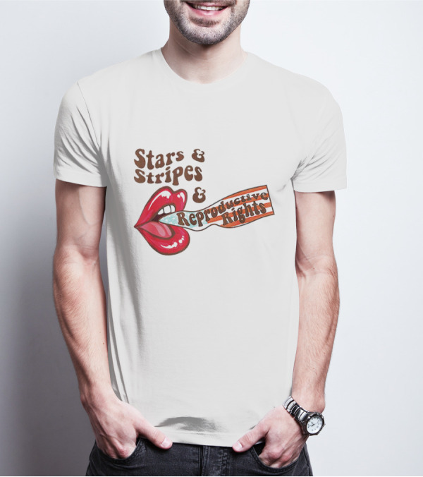 Stars Stripes And Reproductive Rights American Voices T-Shirt