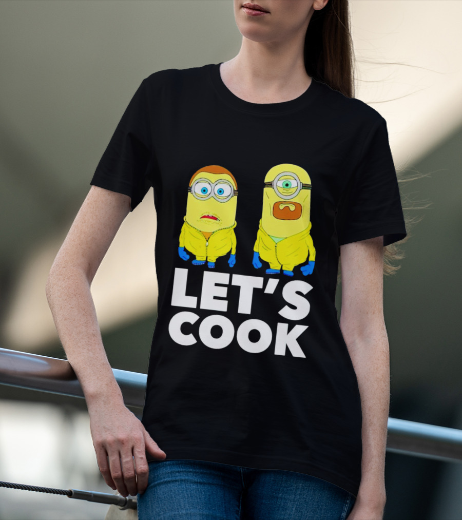 Minions Let's Cook Breaking Bad Crossover T-Shirt