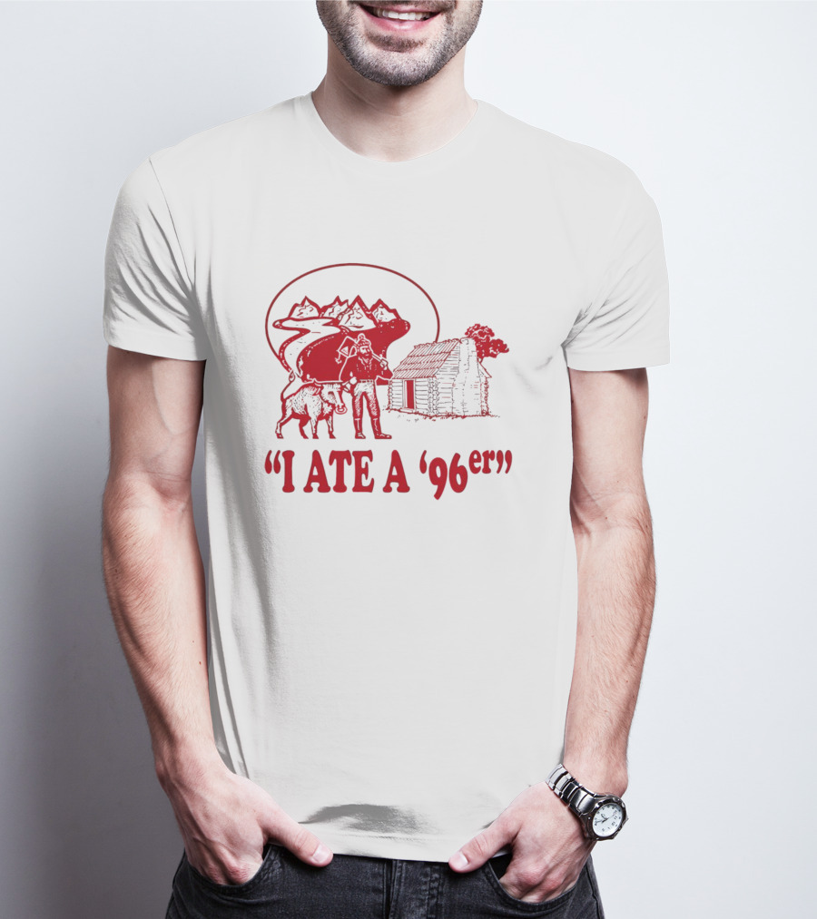 I Ate A 96er John Candy Great Outdoors Cabin Bear Mountains T-Shirt
