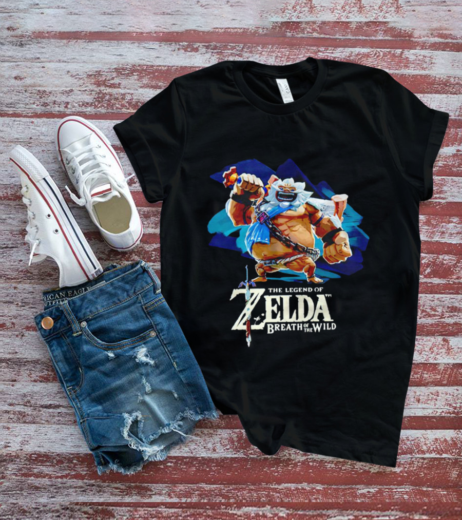The Legend Of Zelda Breath Of The Wild Goron Character T-Shirt