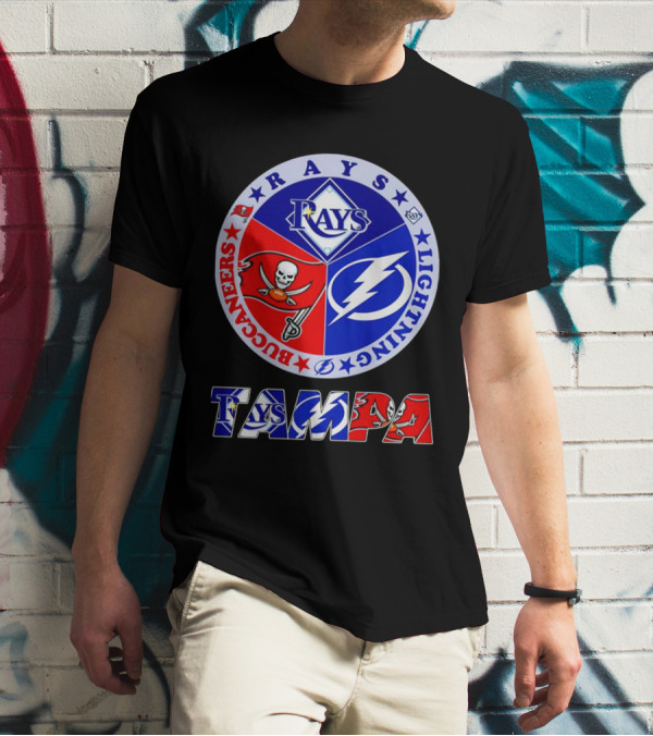 Tampa Bay Buccaneers Rays Lightning Tampa T-Shirt