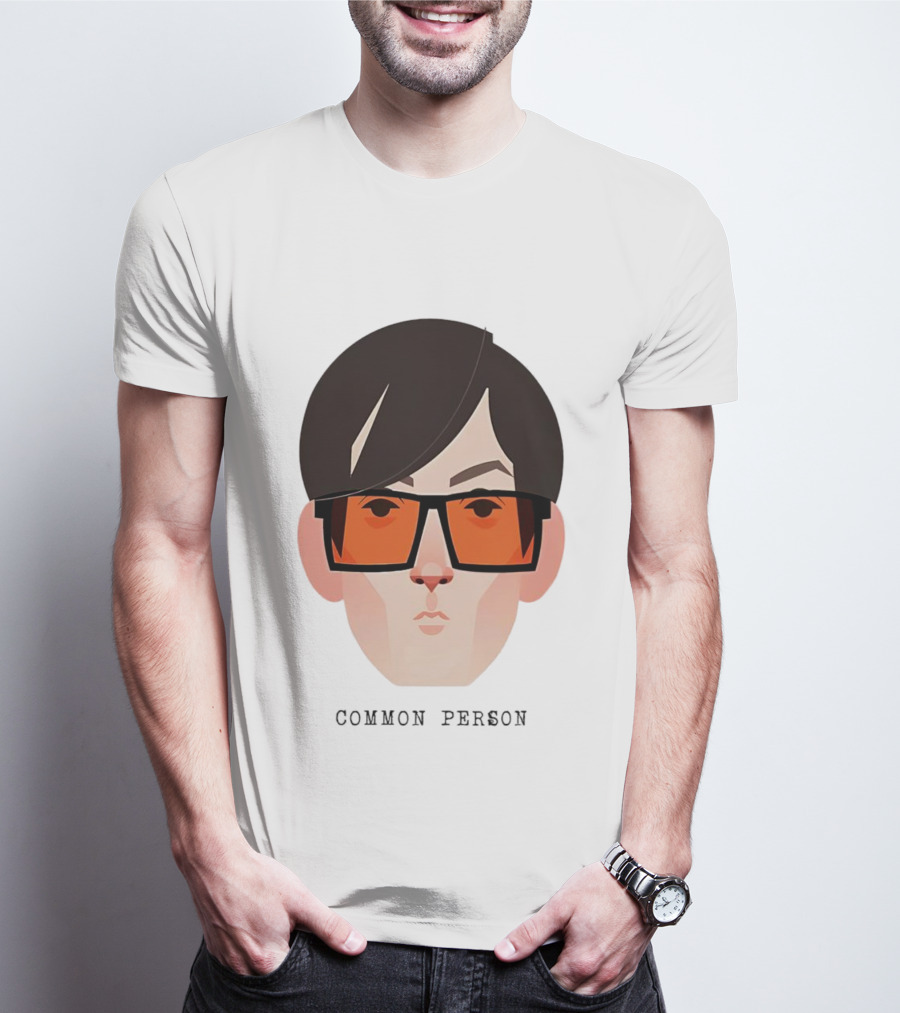 Common Person Sunglasses Face T-Shirt