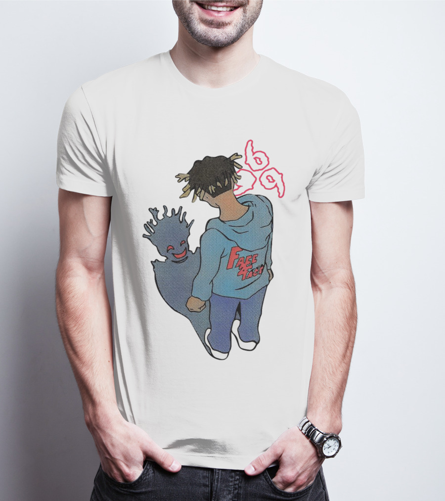 Juice WRLD Reflection Face 999 Hoodie And Shadow T-Shirt