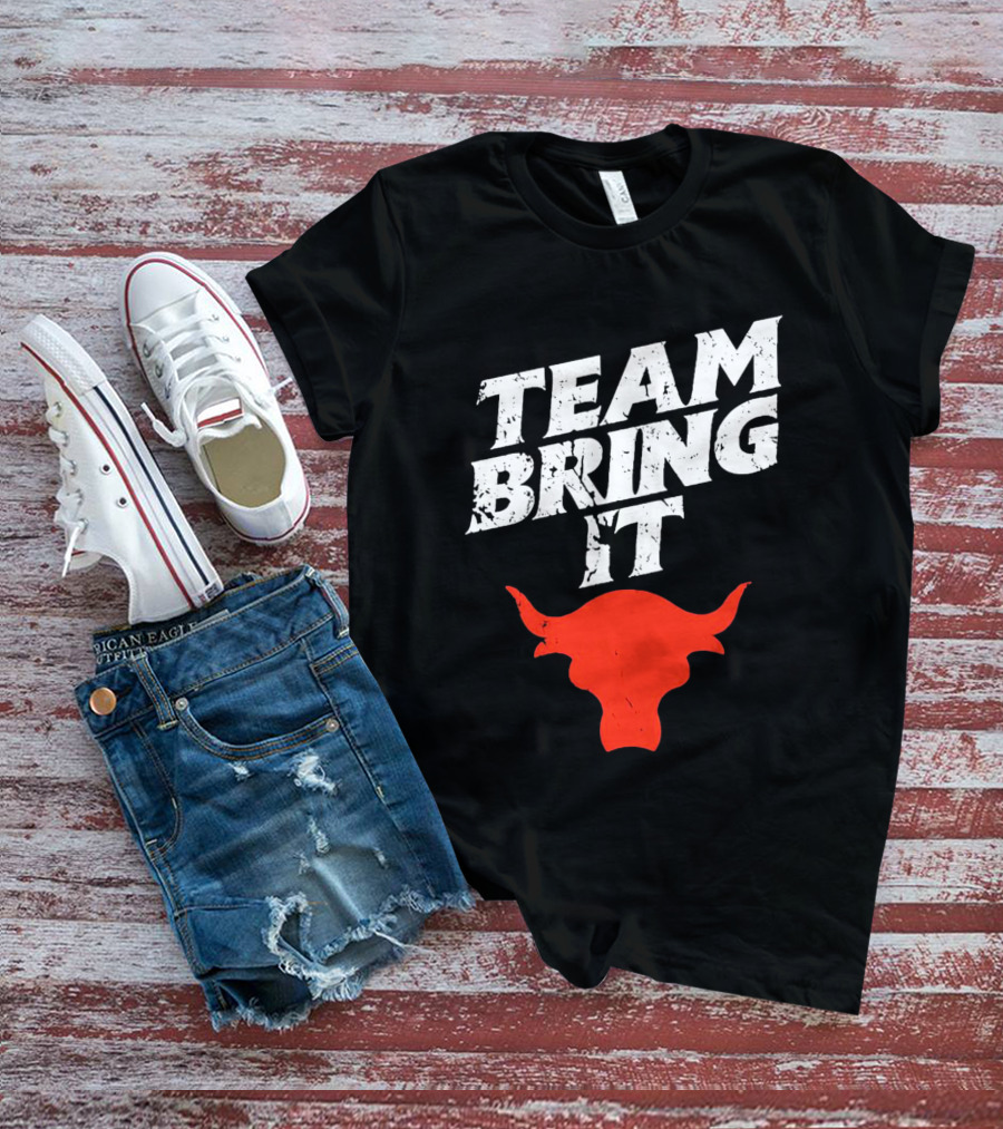 Team Bring It The Rock Bull T-Shirt