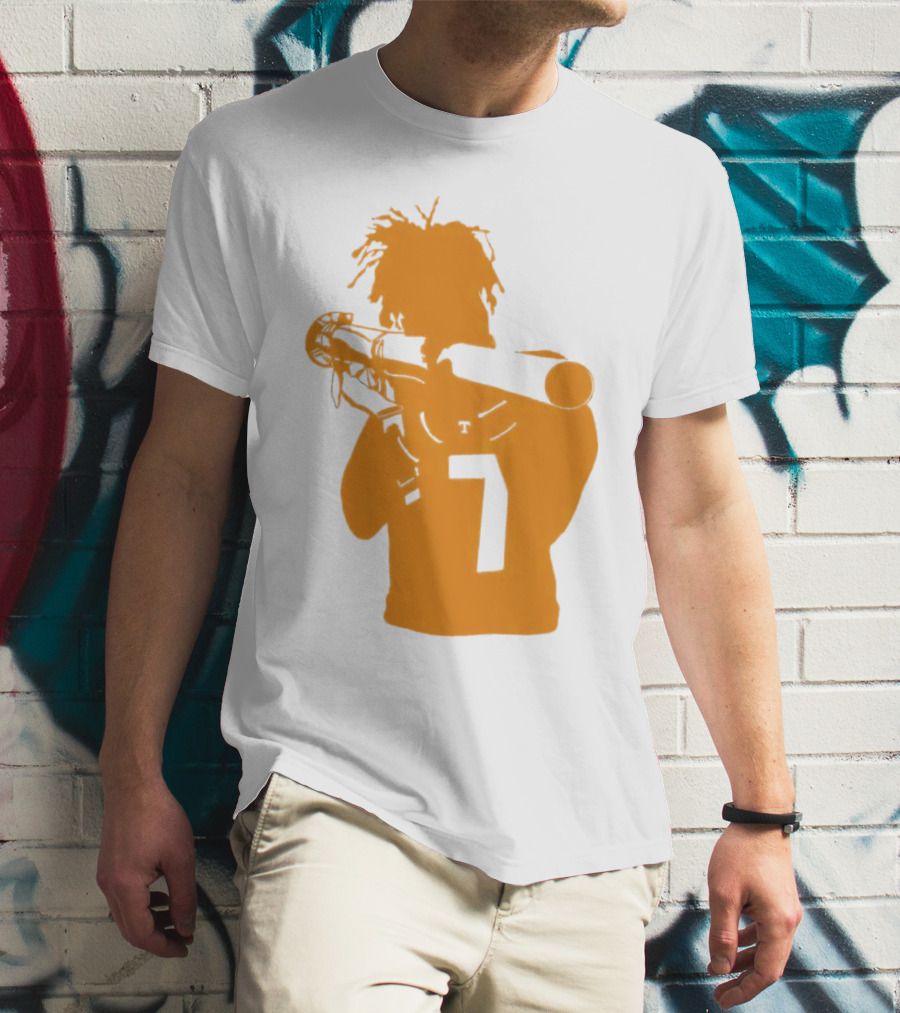 Bazooka Joe 7 Football Player T-Shirt