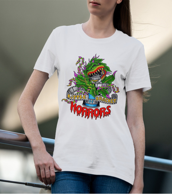 Little Bracket Of Horrors Film Reel Plant T-Shirt