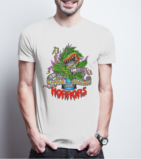 Little Bracket Of Horrors Film Reel Plant T-Shirt