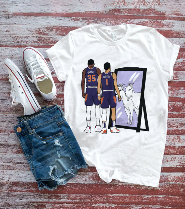 Kevin Durant 35 Devin Booker 1 Mirror Goats T-Shirt
