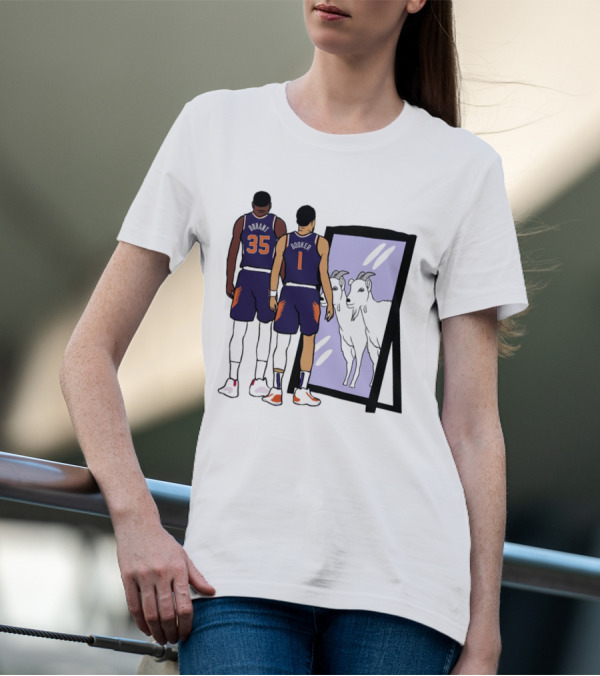Kevin Durant 35 Devin Booker 1 Mirror Goats T-Shirt