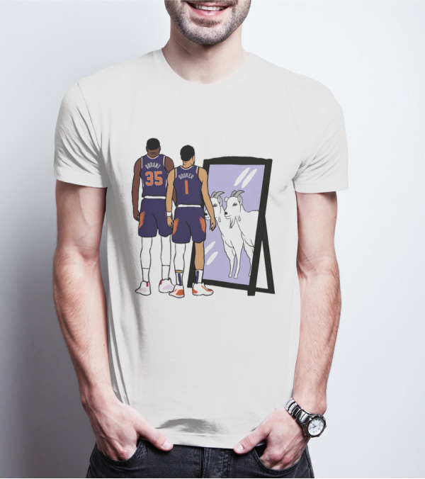 Kevin Durant 35 Devin Booker 1 Mirror Goats T-Shirt