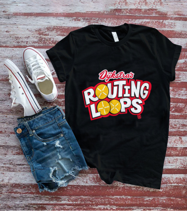Dijkstra’s Routing Loops Comic T-Shirt