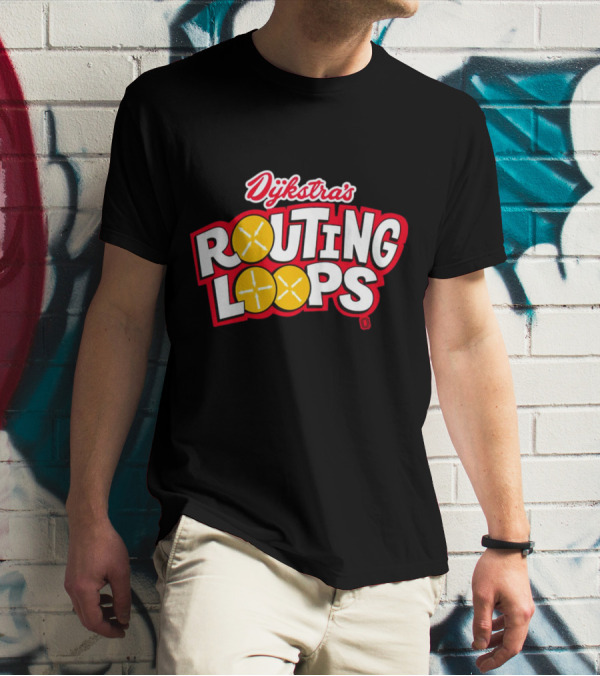 Dijkstra’s Routing Loops Comic T-Shirt