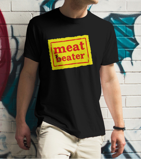 Meat Beater Yellow Label Icon T-Shirt