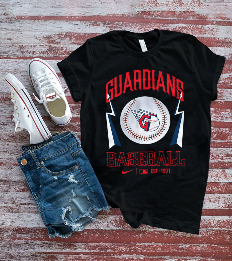Guardians Baseball MLB EST 1901 T-Shirt