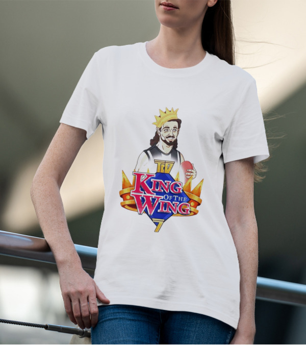 Josh Daicos King Of The Wing 7 TCD Football King T-Shirt