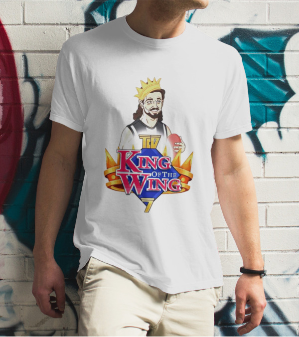Josh Daicos King Of The Wing 7 TCD Football King T-Shirt