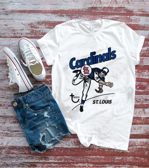 St. Louis Cardinals Topps Baseball Player T-Shirt