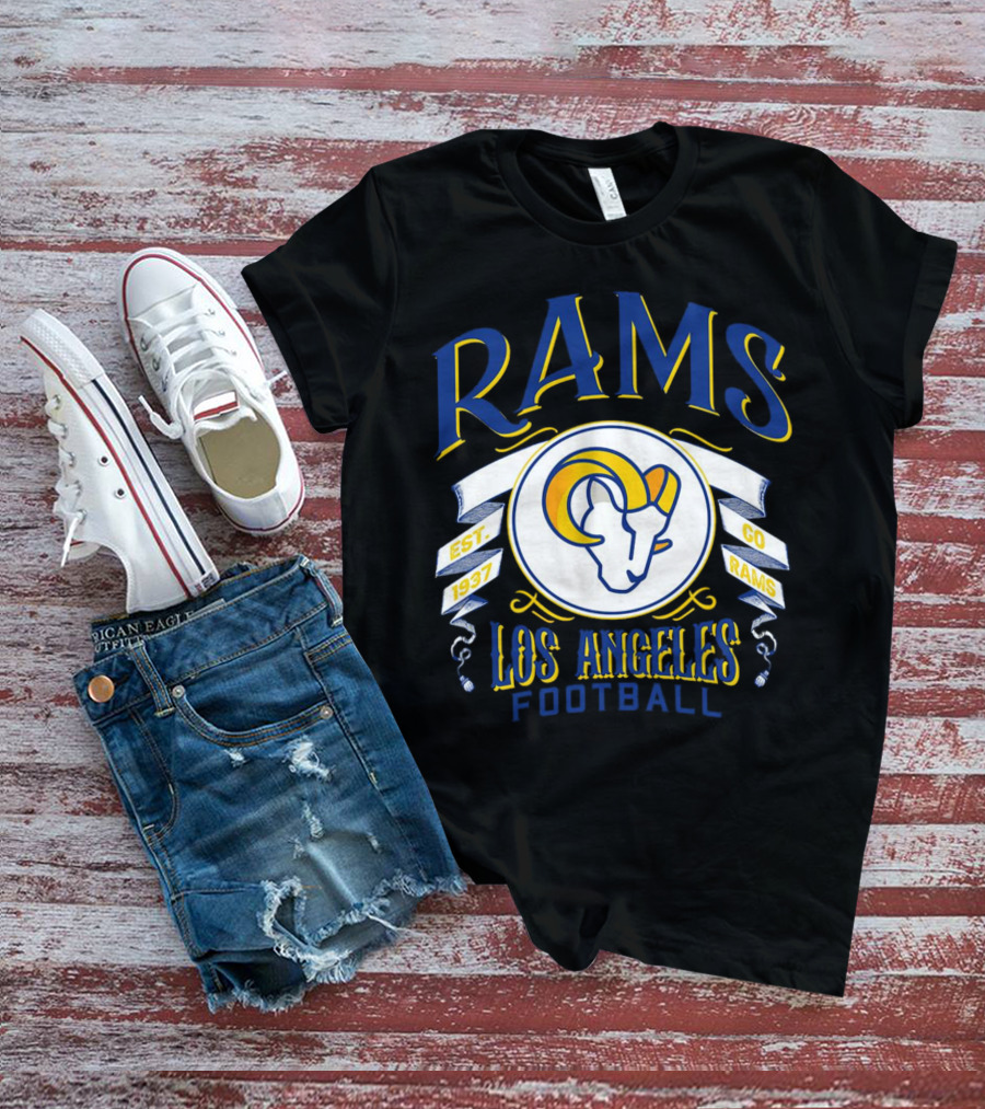 Rams Los Angeles Football Go Est 1937 T-Shirt
