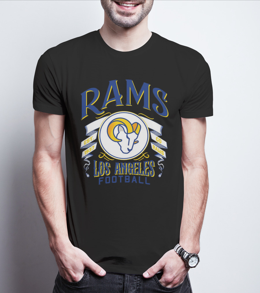 Rams Los Angeles Football Go Est 1937 T-Shirt