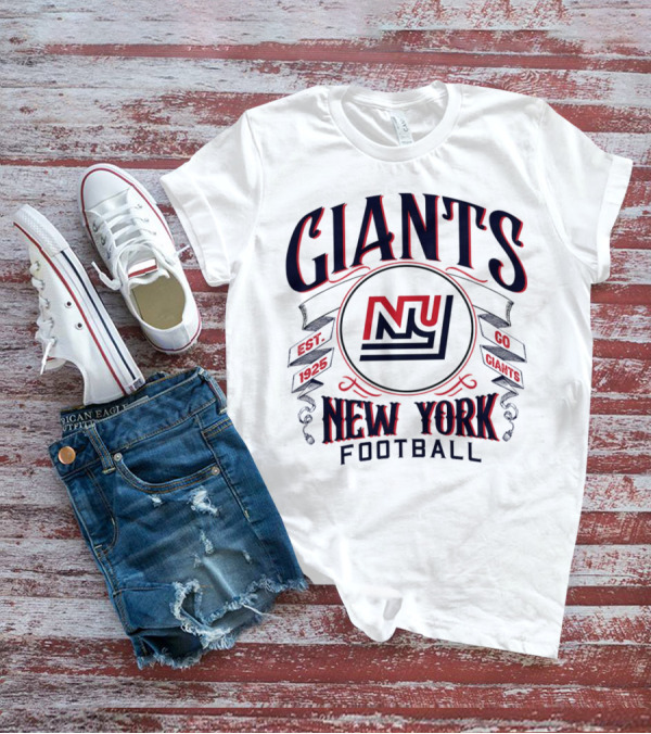 New York Giants NFL Football Est 1925 NY Giants T-Shirt