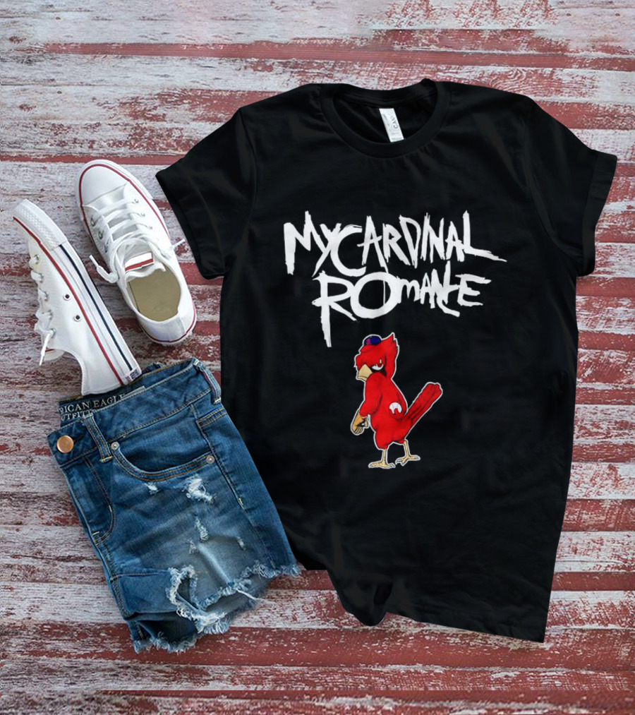 MY CARDINAL ROMANCE BIRD INFLUENCED BY EMO BAND T-Shirt