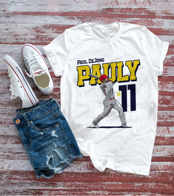 Paul DeJong Pauly #11 St. Louis Cardinals Baseball T-Shirt
