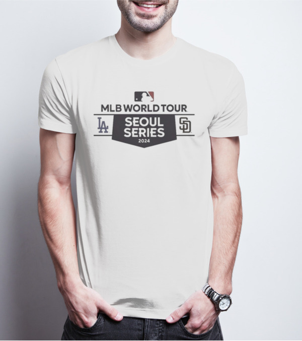 MLB World Tour Seoul Series 2024 Los Angeles Dodgers Vs San Diego Padres T-Shirt