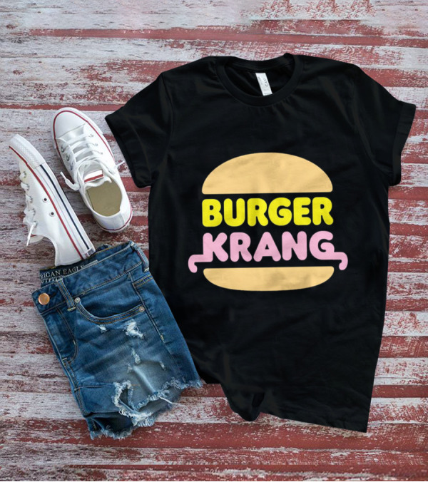 Burger Krang Neon Comic T-Shirt