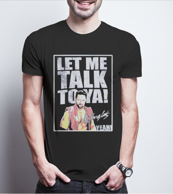 LA Knight Let Me Talk To Ya Yeah Signature T-Shirt
