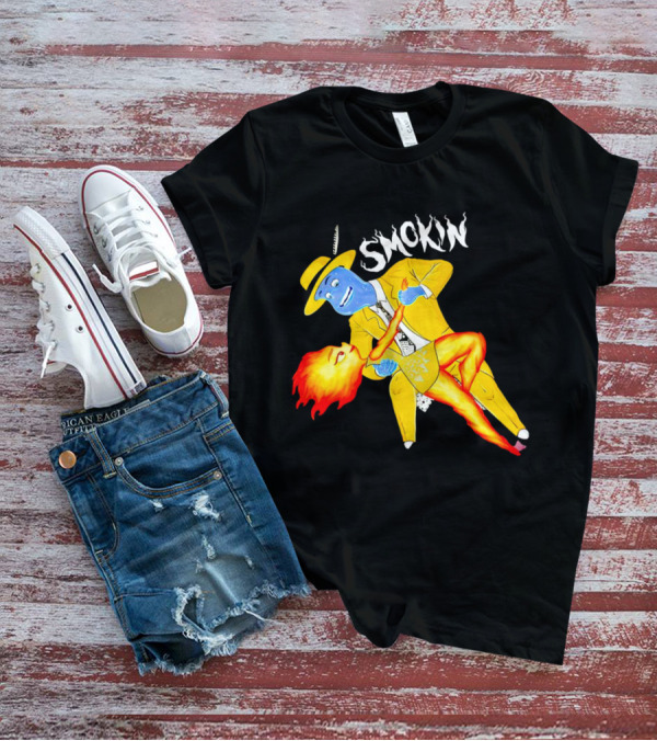 Smokin Ember Lumen Dancing With Lake Ripple In Yellow Suit T-Shirt