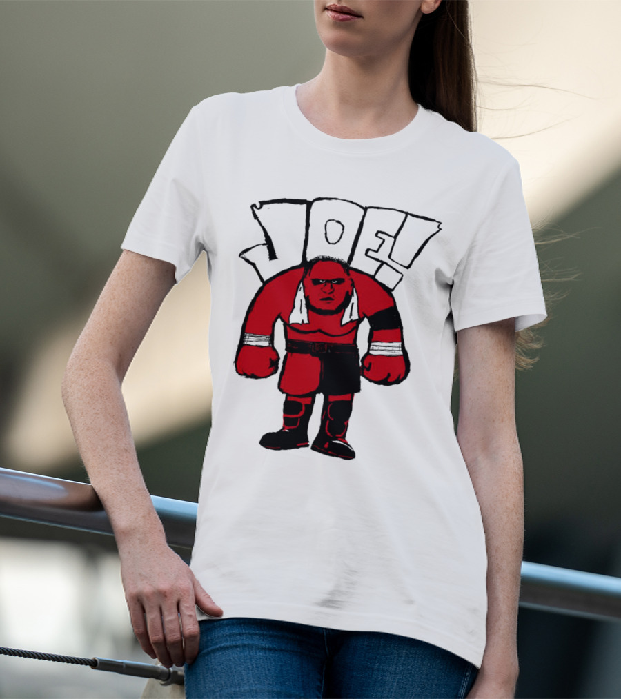 Samoa Joe Cartoon Graphic All Elite Wrestling AEW T-Shirt