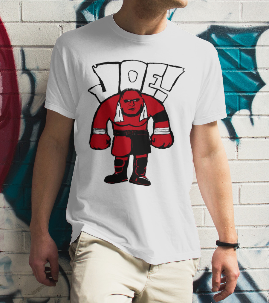 Samoa Joe Cartoon Graphic All Elite Wrestling AEW T-Shirt