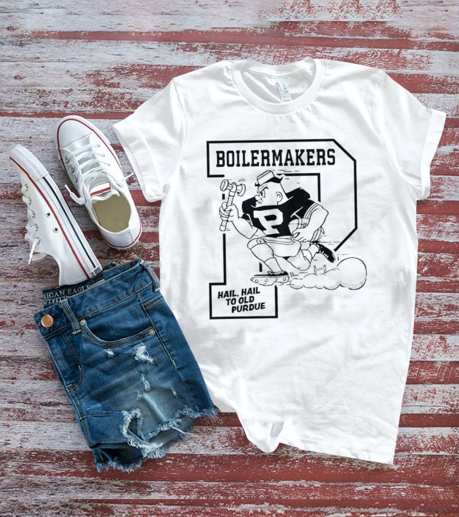 Boilermakers Football Hail Hail To Old Purdue T-Shirt