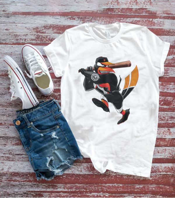 Baltimore Orioles Venom Bird Baseball Character T-Shirt