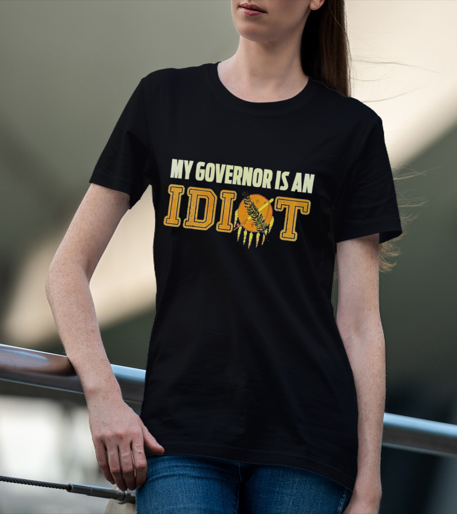 My Governor Is An Idiot Oklahoma Native American Symbolism T-Shirt
