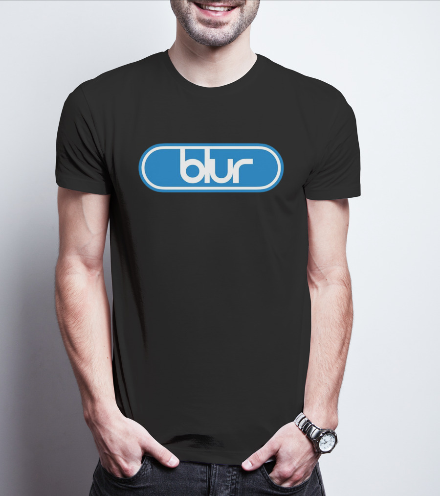 Blur Band Logo Music Britpop T-Shirt