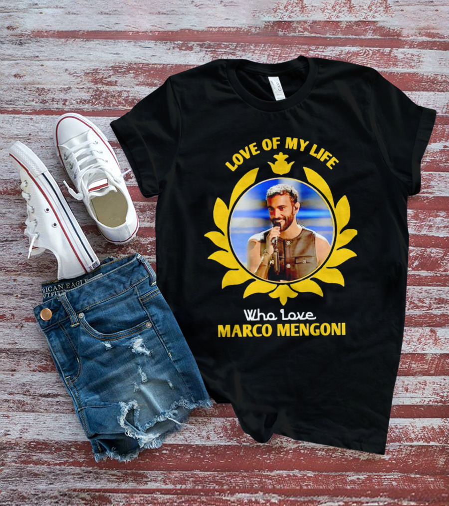 Love Of My Life Who Love Marco Mengoni Iconic T-Shirt
