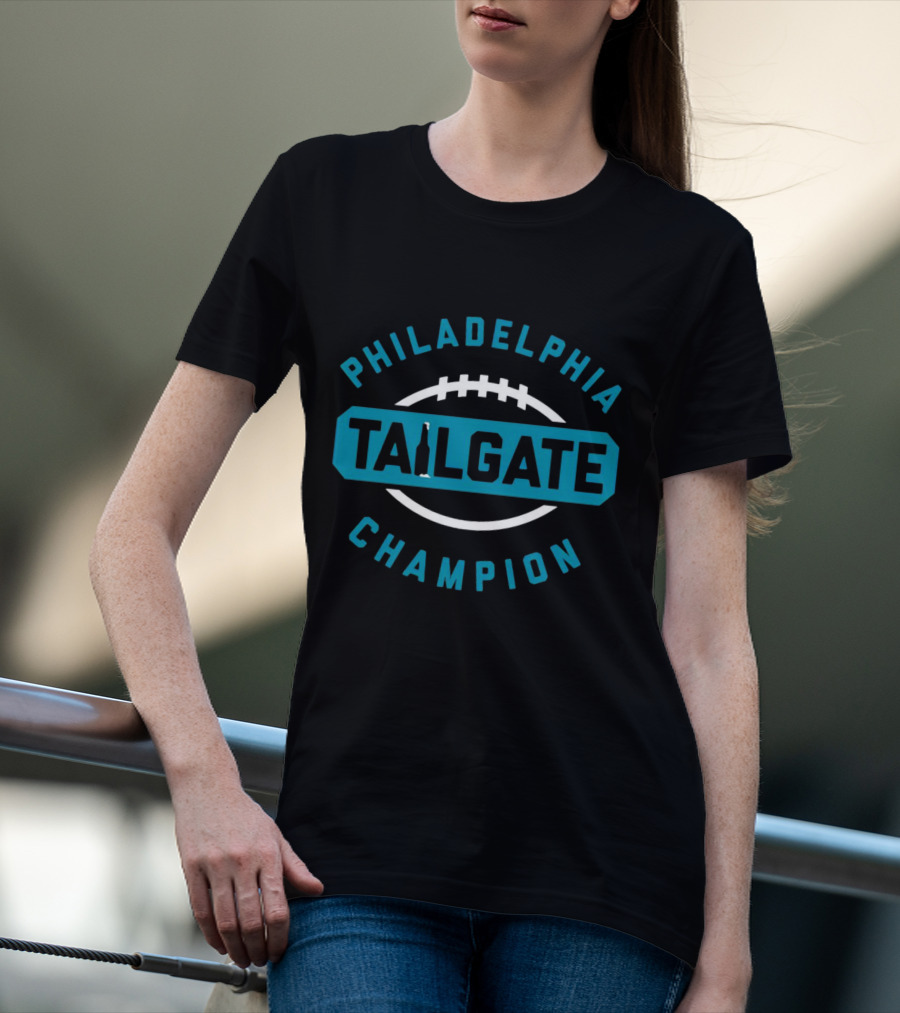 Philadelphia Tailgate Champion Eagles Football T-Shirt