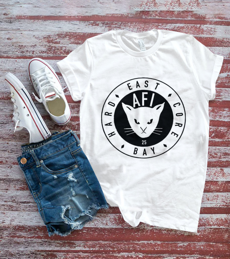 AFI East Bay Hard Core Cat 25 T-Shirt