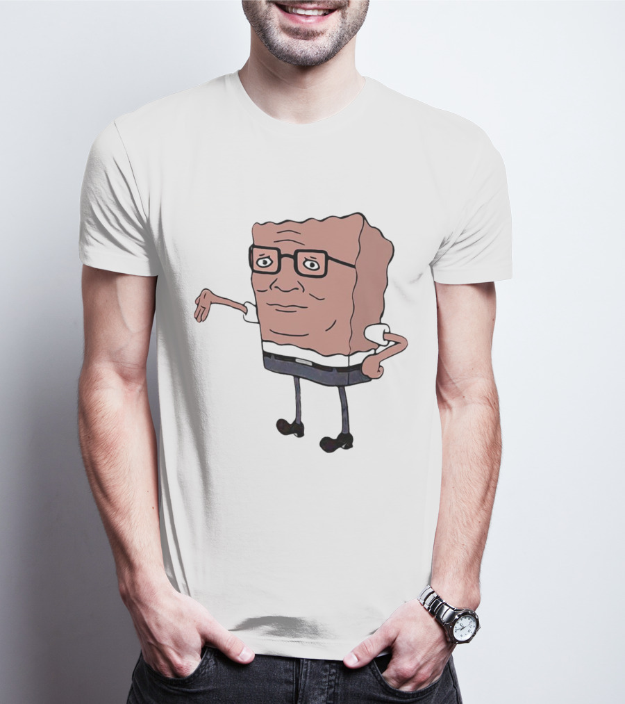 Damnit Spongebobby Meme Mashup With Glasses T-Shirt