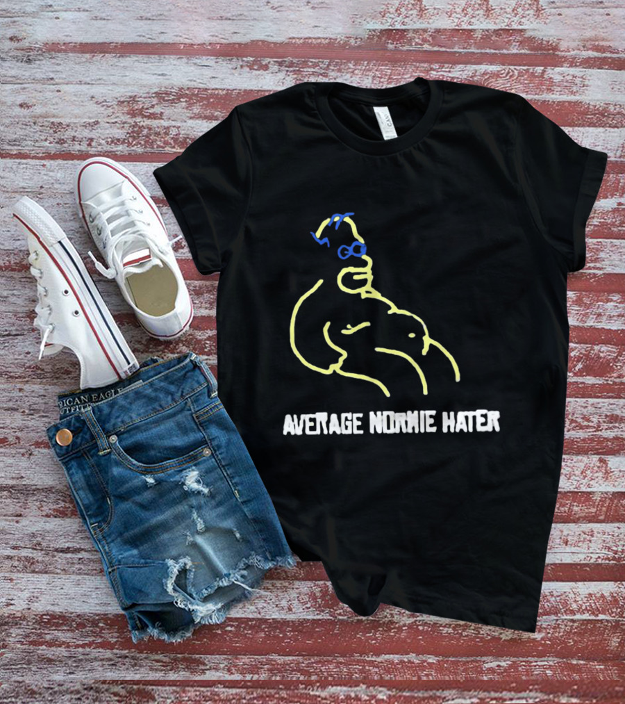Average Normie Hater Simpsons Meme Homage T-Shirt