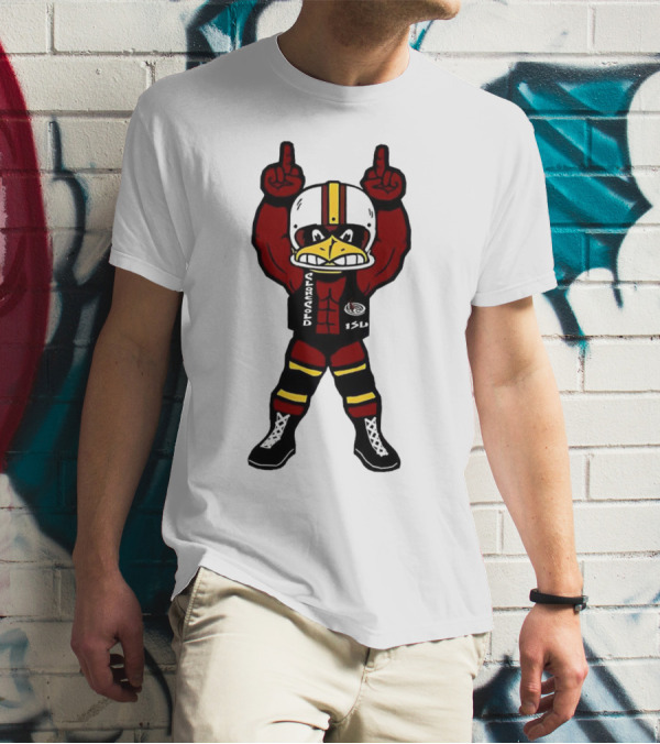 ISU Cyclones Strong Mascot Character With Champion Gesture T-Shirt