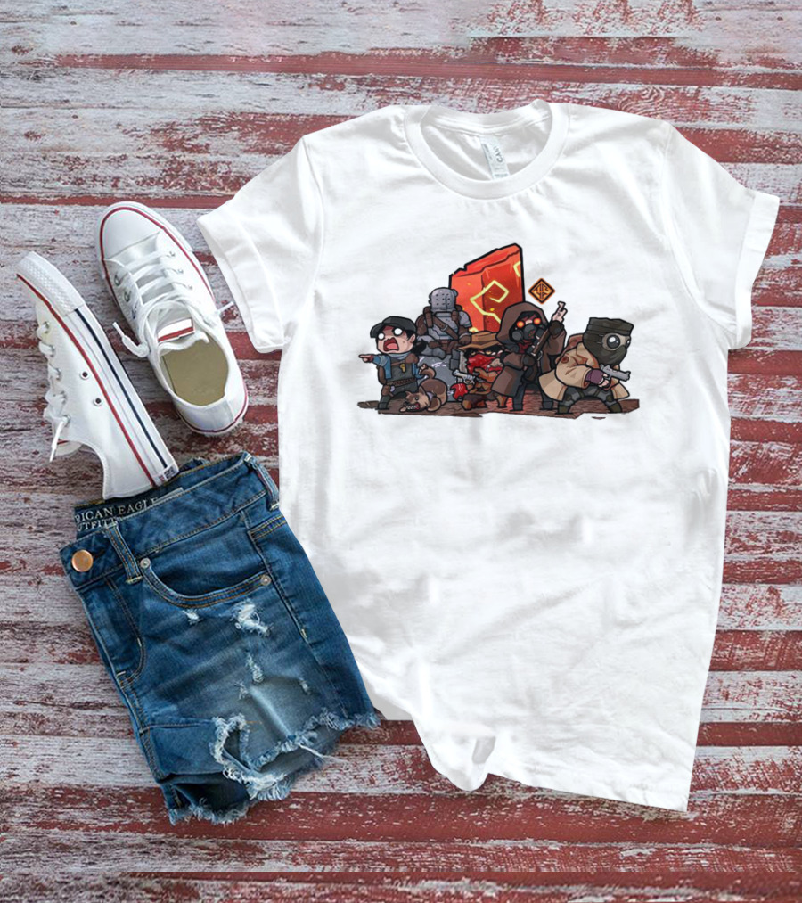 I Don’t Know Hi SCP Foundation Characters Adventure T-Shirt