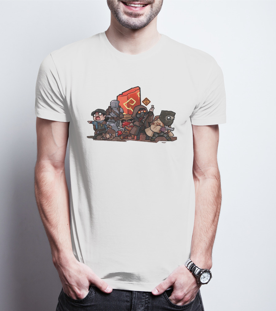 I Don’t Know Hi SCP Foundation Characters Adventure T-Shirt